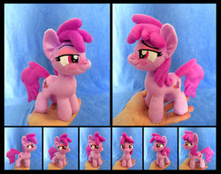 Size: 2759x2174 | Tagged: safe, artist:fireflytwinkletoes, berry punch, berryshine, pony, g4, chibi, high res, irl, photo, plushie, solo