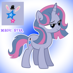 Size: 2140x2160 | Tagged: safe, artist:doraeartdreams-aspy, pony, high res, magical lesbian spawn, offspring, parent:trixie, parent:twilight sparkle, parents:twixie