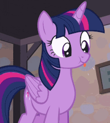 Size: 900x1000 | Tagged: safe, edit, edited screencap, editor:lolledits, screencap, twilight sparkle, alicorn, pony, g4, the cutie map, :p, :t, animated, blep edit, cute, daaaaaaaaaaaw, female, hnnng, loop, majestic as fuck, mare, puffy cheeks, raspberry, silly, silly pony, smiling, solo, spittle, tongue out, twiabetes, twilight sparkle (alicorn)