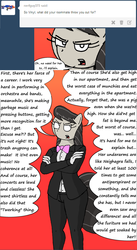 Size: 1280x2335 | Tagged: safe, artist:americananomaly, octavia melody, earth pony, anthro, g4, anthroquestria, bowtie, clothes, female, pants, solo, suit, tuxedo