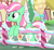 Size: 849x787 | Tagged: safe, screencap, minty (g4), earth pony, pony, g4, interseason shorts, sundae sundae sundae, cropped, cute, female, fence, flag, food, g3 to g4, generation leap, ice cream, mare, mintybetes, recolor, solo, youtube link