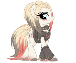 Size: 3000x2500 | Tagged: safe, artist:crystal-tranquility, oc, oc only, oc:giggle gore, earth pony, pony, clothes, female, high res, mare, simple background, solo, transparent background