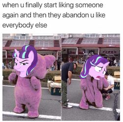 Size: 478x474 | Tagged: safe, starlight glimmer, g4, abuse, caption, glimmerbuse, image macro, text