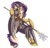 Size: 2871x2733 | Tagged: safe, artist:beardie, oc, oc only, alicorn, pony, alicorn oc, armor, bipedal, female, high res, mare, simple background, solo, spear, transparent background, weapon