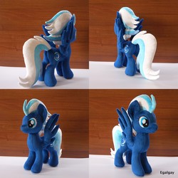 Size: 5120x5120 | Tagged: safe, artist:egalgay, night glider, pegasus, pony, g4, absurd resolution, cute, glideabetes, irl, photo, plushie, solo