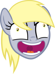 Size: 3000x4060 | Tagged: safe, artist:wissle, derpy hooves, pegasus, pony, g4, interseason shorts, starlight the hypnotist, evil laugh, evil smile, faic, female, high res, insanity, mare, simple background, smiling, solo, transparent background, vector