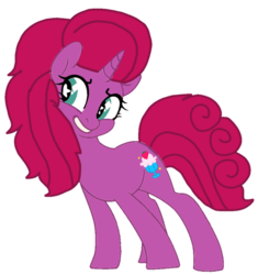 Size: 951x971 | Tagged: safe, artist:徐詩珮, oc, oc:betty pop, pony, unicorn, base used, magical lesbian spawn, next generation, offspring, parent:glitter drops, parent:tempest shadow, parents:glittershadow, simple background, transparent background