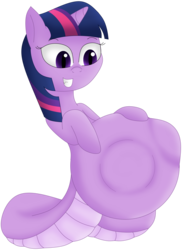 Size: 1335x1829 | Tagged: safe, artist:girlsvoreboys, twilight sparkle, lamia, original species, g4, belly, big belly, endosoma, female, fetish, lamiafied, race swap, species swap, twilamia, twilight snakle, twipred, vore