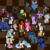 Size: 1200x1200 | Tagged: safe, applejack, cozy glow, discord, flam, flim, garble, grogar, iron will, king sombra, lightning dust, lord tirek, nightmare moon, pinkie pie, pony of shadows, princess cadance, princess celestia, princess luna, queen chrysalis, rainbow dash, rarity, shining armor, spike, starlight glimmer, twilight sparkle, alicorn, centaur, dragon, earth pony, minotaur, pony, g4, chess, clothes, female, flim flam brothers, male, twilight sparkle (alicorn), uniform, vector, washouts uniform, winged spike, wings