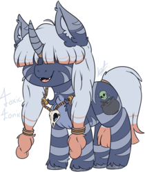 Size: 3386x4026 | Tagged: safe, artist:drawtheuniverse, oc, oc only, oc:toxictonic, pony, simple background, solo, transparent background