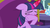 Size: 1280x720 | Tagged: safe, screencap, twilight sparkle, alicorn, pony, ail-icorn, g4, interseason shorts, bed, female, horn, mare, red nosed, sick, solo, swollen horn, twilight sparkle (alicorn)