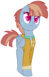 Size: 314x492 | Tagged: safe, artist:bezziie, windy whistles, pegasus, pony, g4, colored pupils, cute, female, mare, simple background, solo, transparent background, windybetes