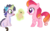 Size: 1414x885 | Tagged: safe, artist:starryoak, oc, oc:honeycrisp blossom, oc:miracle, dracony, hybrid, interspecies offspring, magic, offspring, parent:big macintosh, parent:princess cadance, parent:rarity, parent:spike, parents:cadmac, parents:sparity, plushie, simple background, transparent background