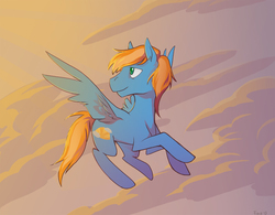 Size: 1200x937 | Tagged: safe, artist:goatsocks, oc, oc only, oc:eventide, pegasus, pony, solo