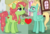 Size: 997x669 | Tagged: safe, edit, edited screencap, screencap, tree hugger, zephyr breeze, earth pony, pegasus, pony, g4, female, male, mare, ship:zephyrhugger, shipping, shipping domino, stallion, straight