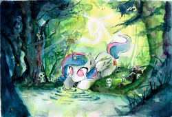 Size: 3357x2279 | Tagged: safe, artist:mashiromiku, oc, oc:mimi, alicorn, pony, high res, traditional art, watercolor painting