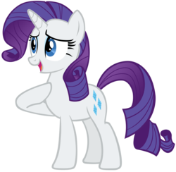 Size: 4816x4703 | Tagged: safe, artist:andoanimalia, rarity, pony, unicorn, g4, simple ways, absurd resolution, female, mare, open mouth, pointing at self, raised hoof, simple background, solo, transparent background, vector