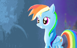 Size: 1280x800 | Tagged: safe, artist:aetriphous, rainbow dash, pony, g4, canterlot, female, solo