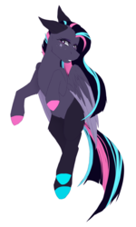 Size: 1198x2000 | Tagged: safe, artist:fluxittu, oc, oc only, oc:sadie, pegasus, pony, colored ears, colored hooves, colored wings, colored wingtips, female, flying, freckles, hooves, looking at you, mare, multicolored hair, outline, simple background, solo, spread wings, starry eyes, transparent background, wingding eyes, wings
