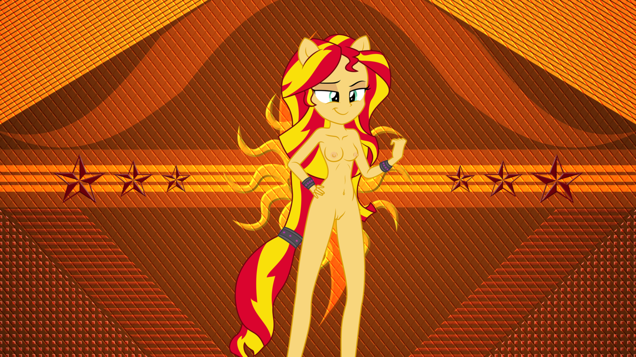 #1186776 - dead source, suggestive, artist:sirmasterdufel, sunset shimmer, eques