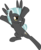 Size: 4917x6000 | Tagged: safe, alternate version, artist:chainchomp2, thunderlane, pegasus, pony, g4, wonderbolts academy, absurd resolution, kicking, male, simple background, solo, stallion, transparent background, vector