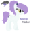 Size: 427x432 | Tagged: safe, oc, oc only, oc:storm maker, pegasus, pony, female, mare, next generation, offspring, parent:rarity, parent:thunderlane, parents:rarilane, simple background, white background