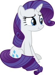 Size: 6000x8132 | Tagged: safe, artist:yetioner, rarity, pony, unicorn, g4, my little pony best gift ever, .svg available, absurd resolution, chewing, eating, female, mare, simple background, sitting, solo, transparent background, vector