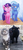 Size: 2035x4376 | Tagged: safe, artist:aemuhn, trixie, twilight sparkle, alicorn, cat, pony, unicorn, g4, :p, behaving like a cat, comparison, cute, diatrixes, duo, female, frown, glare, grumpy, irl, looking up, mare, photo, ponified animal photo, silly, tongue out, twilight cat, twilight sparkle (alicorn)