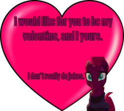 Size: 999x890 | Tagged: safe, fizzlepop berrytwist, tempest shadow, g4, my little pony: the movie, armor, broken horn, eye scar, heart, holiday, horn, lasty's hearts, scar, simple background, transparent background, valentine, valentine's day