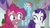 Size: 1920x1080 | Tagged: safe, screencap, pinkie pie, rainbow dash, rarity, pony, a matter of principals, g4, dirty, messy mane, wet mane