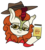 Size: 1458x1620 | Tagged: safe, artist:moonatik, autumn blaze, kirin, g4, my little pony: friendship is magic, sounds of silence, bust, clothes, female, glasses, hat, hoof hold, horn, jar, jarate, kirin beer, kirin beer is pee, lidded eyes, looking at you, pee in container, shirt, simple background, smiling, smirk, smug, sniper, sniper (tf2), solo, team fortress 2, transparent background, urine