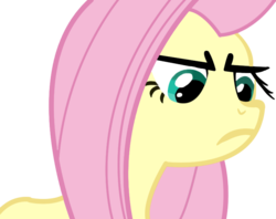 Size: 762x603 | Tagged: safe, artist:vecony, fluttershy, pegasus, pony, g4, angry, female, mare, solo