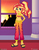 Size: 3090x4000 | Tagged: safe, artist:dieart77, sunset shimmer, equestria girls, g4, alternate hairstyle, armlet, belly button, belly dancer, belly dancer outfit, bracelet, clothes, commission, feet, female, high res, jewelry, midriff, necklace, open mouth, outfit, sandals, saudi arabia, singing belly dancing rainbooms, solo, sunset shimmer singing belly dancer