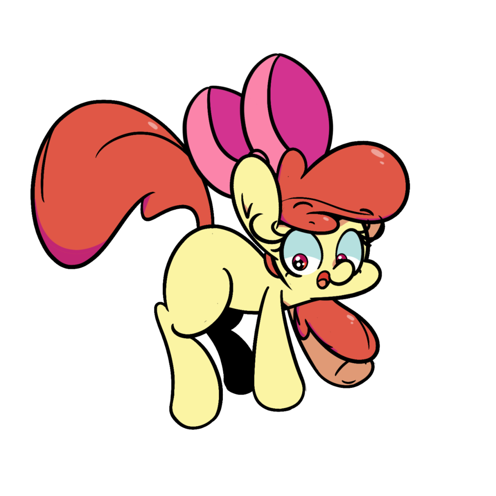 1953914 Safe Artist Turtlefarminguy Apple Bloom Pony Female