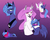 Size: 885x708 | Tagged: dead source, safe, artist:lunaritass, princess celestia, princess luna, alicorn, pony, g4, blushing, chibi, duo, female, filly, grumpy, heart, hug, mare, pink-mane celestia, royal sisters, s1 luna, sibling love, siblings, sisterly love, sisters, woona, younger