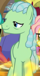 Size: 445x845 | Tagged: safe, screencap, beachcomber (g4), pony, g4, the hearth's warming club, cropped, solo focus