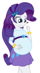 Size: 3792x6898 | Tagged: safe, alternate version, artist:amoura7447symphony, rarity, equestria girls, g4, absurd resolution, belly, belly grab, big belly, fat, female, food baby, not pregnant, raritubby, simple background, solo, stuffed, transparent background, vector