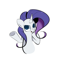 Size: 1280x1280 | Tagged: safe, artist:turtlefarminguy, rarity, pony, g4, looking up, shrug, solo