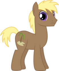 Size: 4959x6000 | Tagged: safe, artist:chainchomp2, coco crusoe, earth pony, pony, g4, simple ways, absurd resolution, background pony, male, simple background, solo, stallion, transparent background, vector