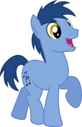 Size: 3893x6000 | Tagged: safe, artist:chainchomp2, blues, noteworthy, earth pony, pony, g4, pinkie pride, absurd resolution, background pony, male, open mouth, simple background, solo, stallion, transparent background, vector