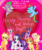 Size: 1000x1200 | Tagged: safe, applejack, fluttershy, pinkie pie, rainbow dash, rarity, spike, starlight glimmer, sunset shimmer, twilight sparkle, alicorn, dragon, pony, g4, mane seven, mane six, twilight sparkle (alicorn), vector, winged spike, wings