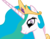 Size: 1475x1138 | Tagged: safe, artist:a01421, princess celestia, pony, g4, bust, female, head tilt, jewelry, looking down, mare, portrait, regalia, simple background, solo, tiara, transparent background, vector