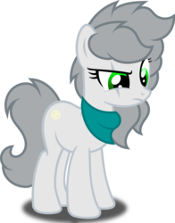 Size: 1280x1633 | Tagged: safe, artist:buckeyescozycafe, oc, oc only, oc:lunar fang, earth pony, pony, clothes, female, frown, green eyes, mare, scar, scarf, simple background, solo, transparent background