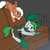 Size: 4500x4500 | Tagged: safe, artist:rosebush, oc, oc only, oc:ashen, oc:minus, oc:raggedy, earth pony, pegasus, pony, absurd resolution, couch, cuddling, group, lazy, tired, watching tv