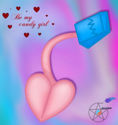 Size: 800x850 | Tagged: safe, artist:azurasquill, oc, pony, butt, butt only, commission, heart butt, holiday, plot, valentine, valentine's day, ych example, your character here
