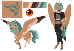 Size: 3700x2550 | Tagged: safe, artist:askbubblelee, oc, oc only, oc:whirlwind, oc:whirlwind (askbubblelee), pegasus, pony, anthro, unguligrade anthro, anthro oc, body freckles, clothes, femboy, freckles, high res, male, pants, reference sheet, shirt, simple background, solo, spread wings, stallion, transparent background, wings