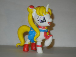 Size: 4000x3000 | Tagged: safe, artist:silverband7, pony, customized toy, irl, photo, ponified, sailor moon (series), solo, toy