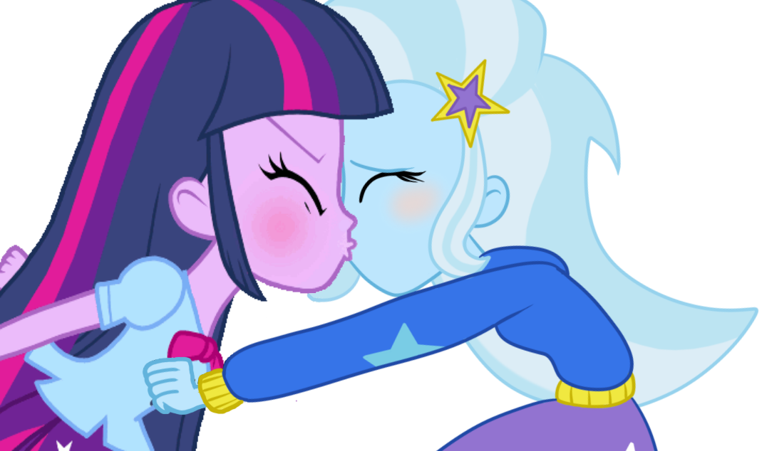 mlp trixie e beijo crepuscular