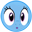 Size: 32x32 | Tagged: safe, trixie, pony, g4, magic duel, emoticon, female, hatless, mlpforums, picture for breezies, solo, surprised