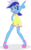 Size: 3588x5810 | Tagged: safe, artist:punzil504, minuette, equestria girls, equestria girls specials, g4, my little pony equestria girls: better together, my little pony equestria girls: spring breakdown, absurd resolution, braces, clothes, clothes swap, cute, equestria girls-ified, female, legs, minubetes, open mouth, shorts, simple background, solo, transparent background